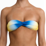 Twist Bikini Top Castro Ombre