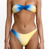 Twist Bikini Top Castro Ombre