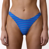 90’s High Bikini Bottom Sicily Stripe