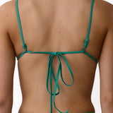 Sunray Bikini Top - Verde