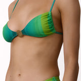 Sunray Bikini Top - Verde