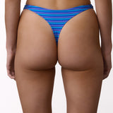 Thong Bikini Bottom Sicily Stripe