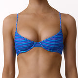 Underwire Bikini Top Sicily Stripe