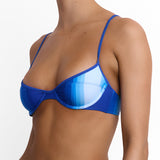 Underwire Bikini Top Azul