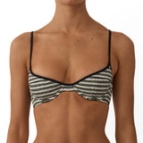Underwire Bikini Top Aranciata Stripe