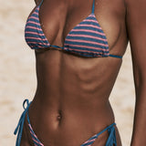 Triangle Bikini Top Berry